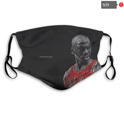 NBA Chicago Bulls #28 Dust mask with filter->nba dust mask->Sports Accessory